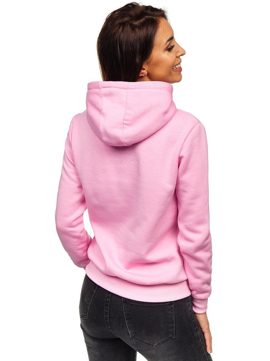 Women's Kangaroo Sweatshirt Pink In Pakistan