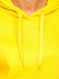 Women's Kangaroo Sweatshirt Yellow In Pakistan