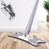 X-Type Flat Floor Mop with 3Pcs Replacement Mop Pads,Easy Squeeze Mop,Self Wringing Flat Mop,Hand-Free Wash Household Floor Mop(multy colour) In Pakistan