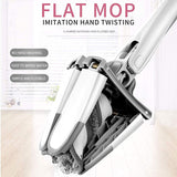 X-Type Flat Floor Mop with 3Pcs Replacement Mop Pads,Easy Squeeze Mop,Self Wringing Flat Mop,Hand-Free Wash Household Floor Mop(multy colour) In Pakistan